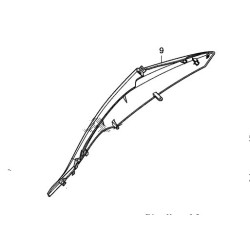 Flanc Arrière Droit Honda PCX 125 v1