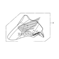 Garde Boue Avant Honda PCX