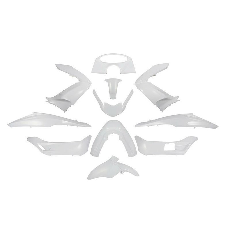 Kit Carrosserie Blanc Perle Himalaya Honda PCX 125/150 v1 v2 Kit Carrosserie Blanc Perle Himalaya Honda PCX 125/150 v1 v2