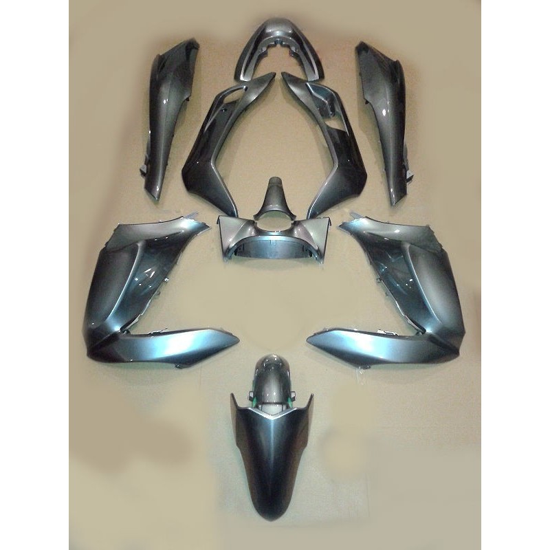 Kit Carrosserie Gris Métallique Seal Honda PCX 125/150 v1 v2 Kit Carrosserie Gris Métallique Seal Honda PCX 125/150 v1 v2
