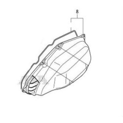 Couvre Filtre à Air Honda PCX 125/150 v2 v3