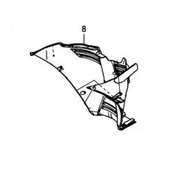 Passage de roue Honda PCX 125/150 v3 2014-2015