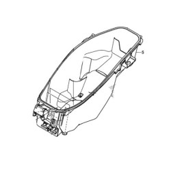 Coffre Honda PCX 125/150 v3 2014-2015