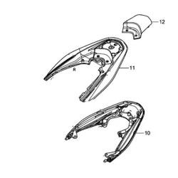 Partie Supérieur Arrière Honda PCX 125/150 v3 2014-2015