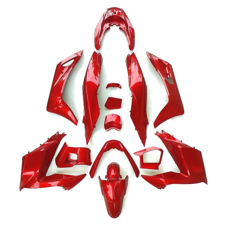 Kit Carrosserie Rouge Candy Rosy Honda PCX 125/150 v3 Kit Carrosserie Rouge Candy Rosy Honda PCX 125/150 v3