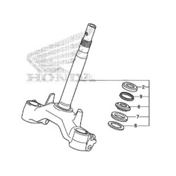 T de Fourches Honda PCX 125/150 v3 2014 2015 2016 2017