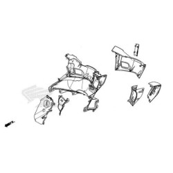Trappe Carénage Contour Neiman Honda PCX 125/160 v5 2021