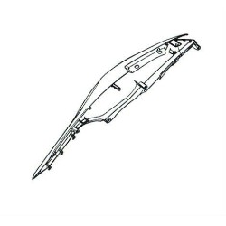 Carénage Arrière Droit Honda Forza 125 2018 2019 2020