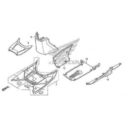 Plastique Inférieur Central Honda Sh125 / Sh150