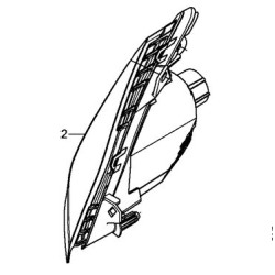 Clignotant Avant Droit Honda Forza 300