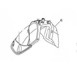 Garde boue intérieur avant droit Yamaha Tricity 125