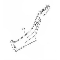 Carénage inférieur droit Yamaha Tricity 125