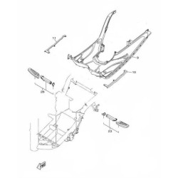 Repose Pieds Yamaha Tricity 125