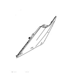 Carénage Arrière Flanc Gauche Yamaha Tricity 125/150 2016/18