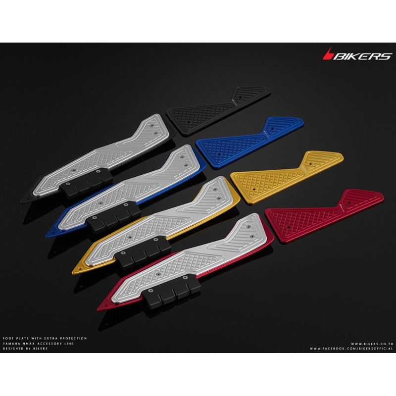 Plaques de Pied Conducteur Bikers Yamaha NMAX Plaques de Pied Conducteur Bikers Yamaha NMAX