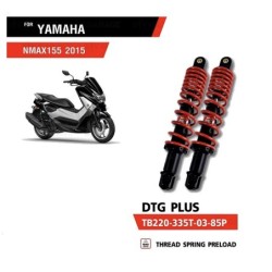 Amortisseurs YSS DTG PLUS ROUGE YAMAHA NMAX