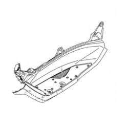 Plastique Pied Gauche Yamaha NMAX 2020 2021