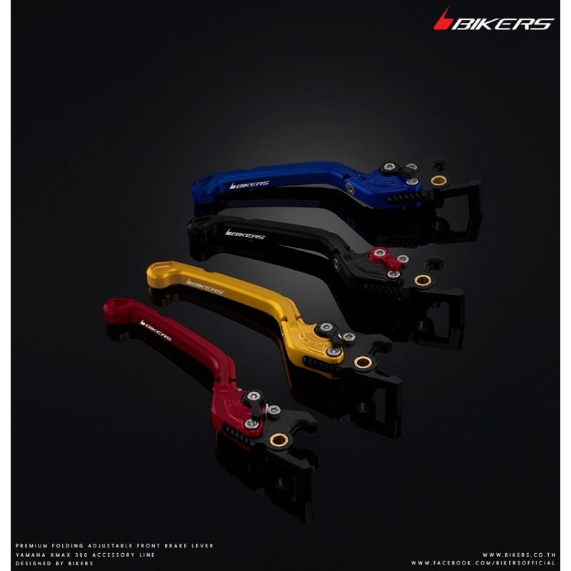 Levier de Frein Droit Réglable et Pliable Bikers Yamaha XMAX 300 Levier de Frein Droit Réglable et Pliable Bikers Yamaha XMAX 300