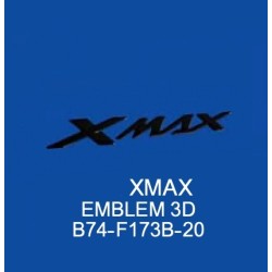 Emblème 3D NOIR Yamaha XMAX 300