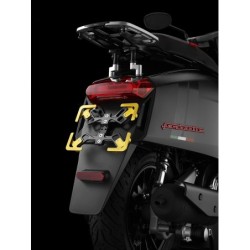 Support de Plaque Premium Bikers Lambretta V200