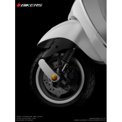 Protection Fourche Argent Bikers Vespa