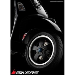 Kit Vis Stainless Roue Avant Bikers Scooter Piaggio Vespa GTS