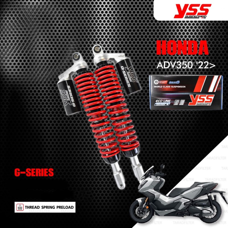 Shocks Absorber YSS GSERIES RED Honda ADV 350 TC302445T01858