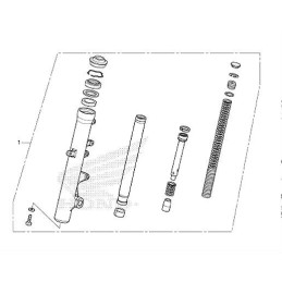 Front Fork Right Honda...