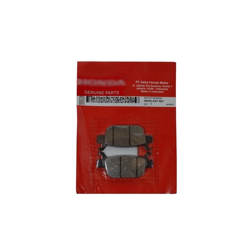 Rear Brake Pad Set Honda PCX 125/160 v6 2025 06435-K97-N01