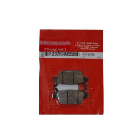 Rear Brake Pad Set Honda PCX 125/160 v6 2025 06435-K97-N01 Rear Brake Pad Set Honda PCX 125/160 v6 2025 06435-K97-N01