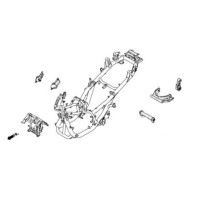 Original Frame Support Parts Honda Forza 350 2021 2022