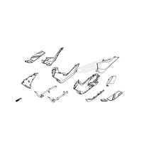 Original Floor Step Spare Parts Honda ADV 350 2022