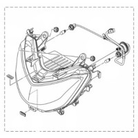 OEM Spare Light Parts Winkers Yamaha NMAX